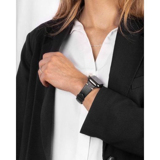 ŘEMÍNEK HIRSCH BAGNORE - ČERNÝ - REMIENKY - OSTATNÉ