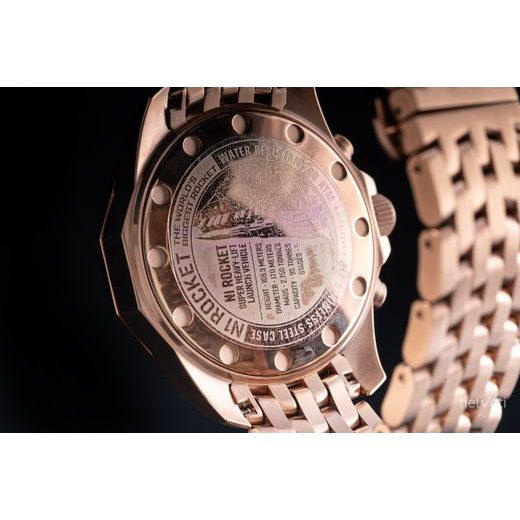 VOSTOK EUROPE N-1 ROCKET CHRONO LINE 6S21-225B619B - ROCKET N-1 - ZNAČKY