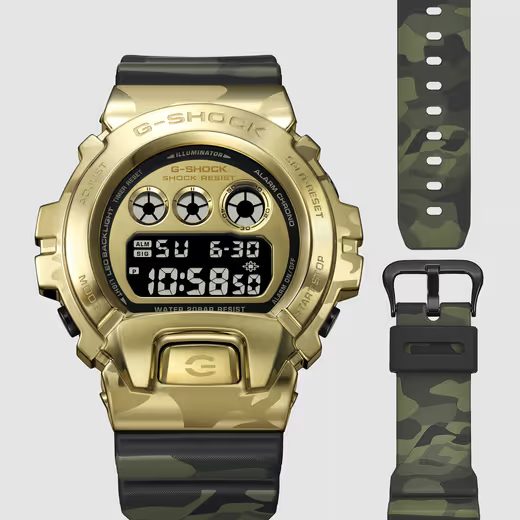 CASIO G-SHOCK GM-6900CMG-3ER CAMO A GOLD - G-SHOCK - ZNAČKY