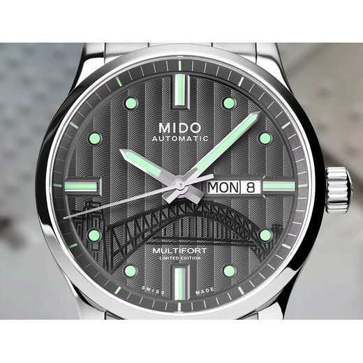 MIDO MULTIFORT 20TH ANNIVERSARY INSPIRED BY ARCHITECTURE LIMITED EDITION M005.430.11.061.81 - MULTIFORT - ZNAČKY