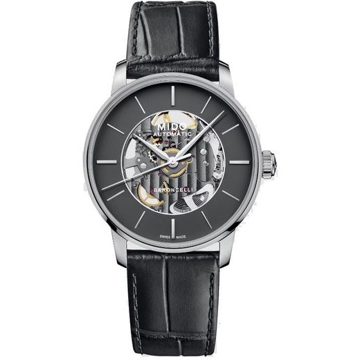 MIDO BARONCELLI SIGNATURE SKELETON GENT M037.436.16.061.00 - BARONCELLI - ZNAČKY