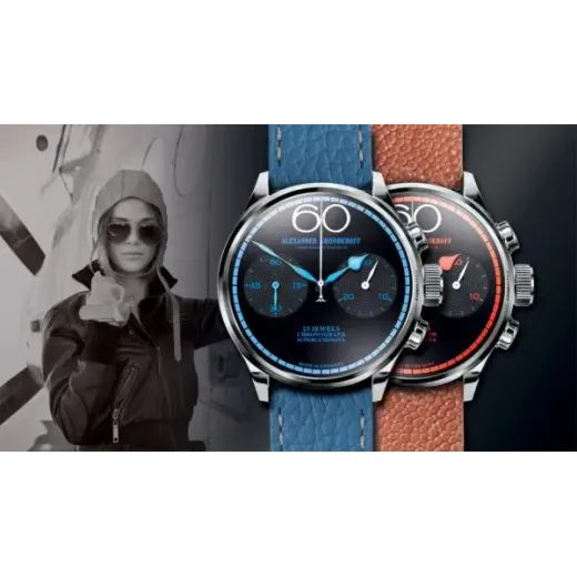 ALEXANDER SHOROKHOFF RETRO CHRONO AS.LCD02-2 - AVANTGARDE - ZNAČKY