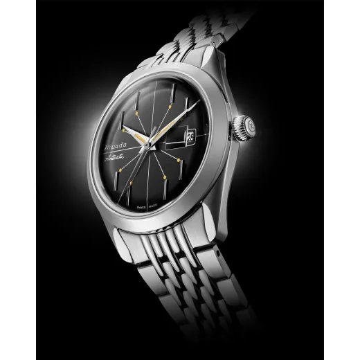 NIVADA GRENCHEN ANTARCTIC SPIDER BLACK 38 MM - ANTARCTIC - ZNAČKY