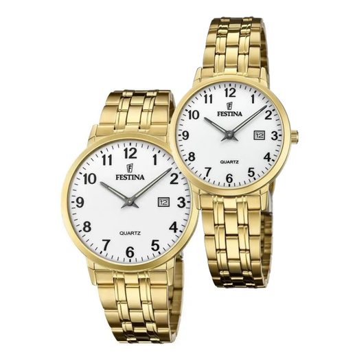 SET FESTINA CLASSIC BRACELET 20513/1 A 20514/1 - HODINKY PRE PÁRY - HODINKY