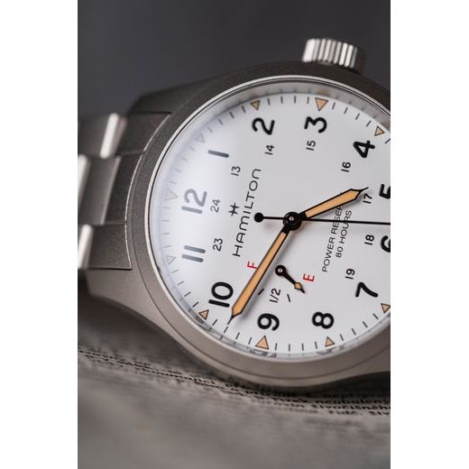 HAMILTON KHAKI FIELD MECHANICAL POWER RESERVE H69509110 - KHAKI FIELD - ZNAČKY