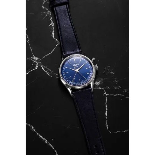 VULCAIN CRICKET PRESIDENT 39 MM - MODRÉ - CRICKET PRESIDENT - ZNAČKY