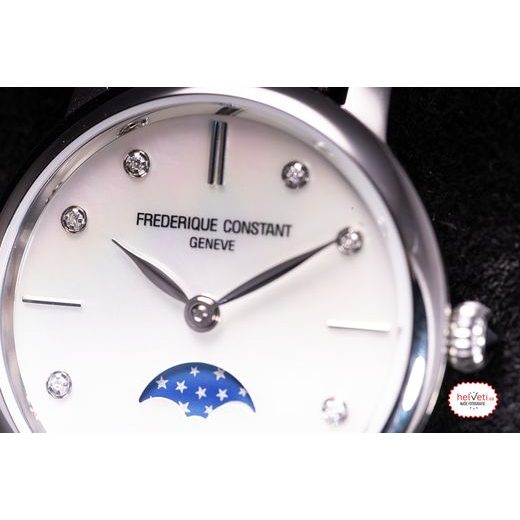 FREDERIQUE CONSTANT SLIMLINE LADIES MOONPHASE QUARTZ FC-206MPWD1S6 - SLIMLINE LADIES - ZNAČKY