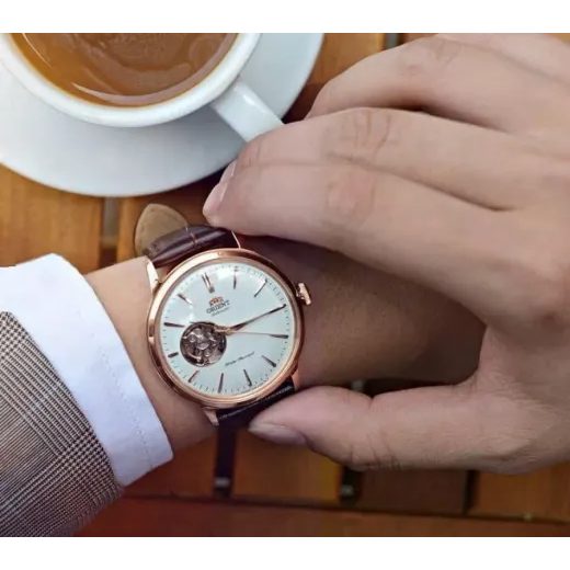 ORIENT BAMBINO OPEN HEART RA-AG0001S - BAMBINO - ZNAČKY