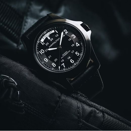 HAMILTON KHAKI FIELD KING AUTO H64465733 - KHAKI FIELD - ZNAČKY