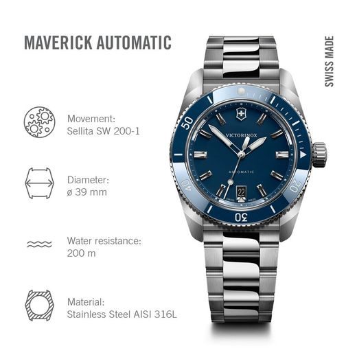VICTORINOX MAVERICK AUTOMATIC 242106 - VICTORINOX - ZNAČKY