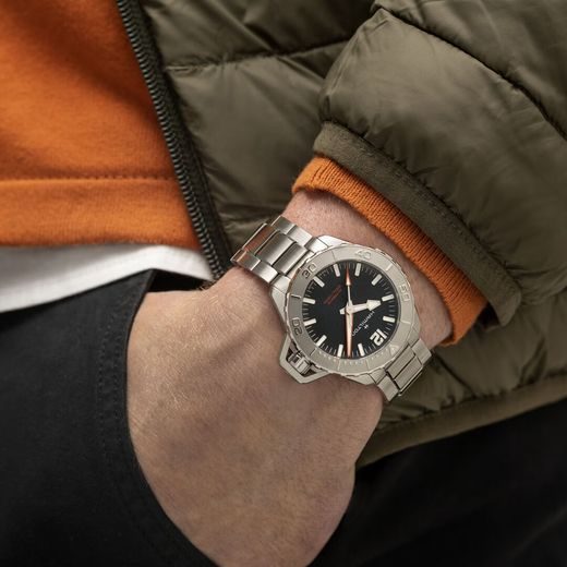 HAMILTON KHAKI NAVY FROGMAN AUTO H77485130 - KHAKI NAVY - ZNAČKY