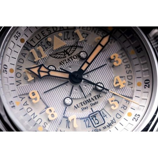 AVIATOR DOUGLAS DAY-DATE AUTOMATIC MECA-41 V.3.36.0.286.4 - DOUGLAS DAY-DATE - ZNAČKY