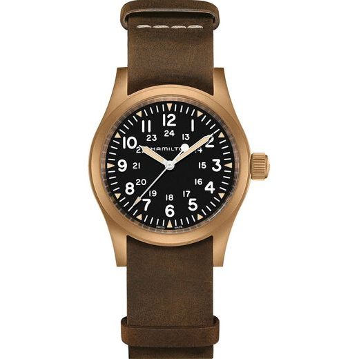 HAMILTON KHAKI FIELD MECHANICAL BRONZE H69459530 - KHAKI FIELD - ZNAČKY