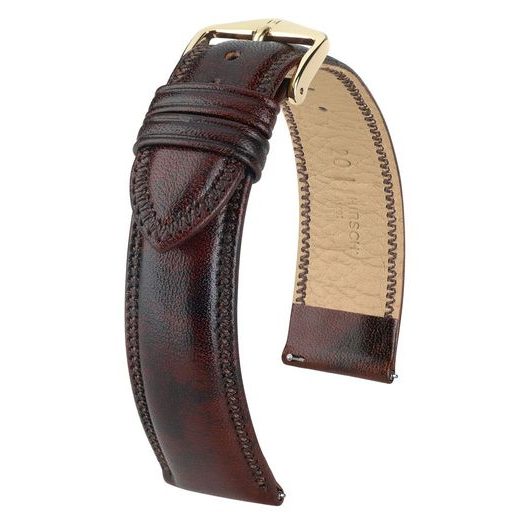 ŘEMÍNEK HIRSCH ASCOT - HNĚDÝ, LESK - REMIENKY - OSTATNÉ