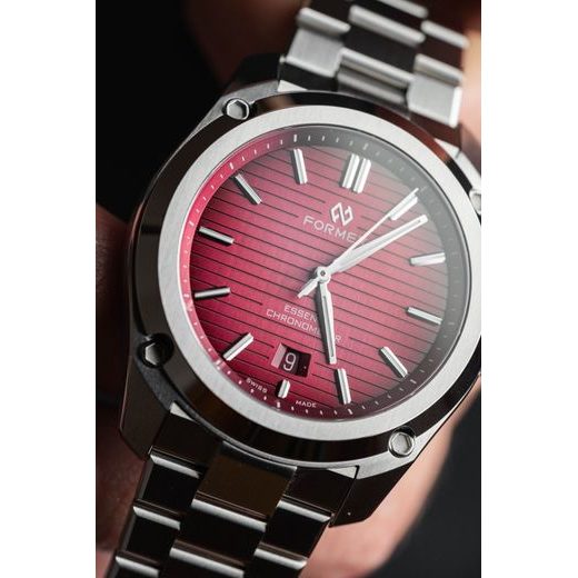 FORMEX ESSENCE FORTYTHREE AUTOMATIC CHRONOMETER GAMARET STEEL BRACELET 0330.1.6671.100 - ESSENCE - ZNAČKY