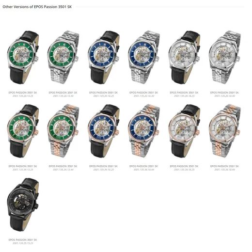 EPOS PASSION SK 3501.139.25.15.25 - TIMELESS - ZNAČKY