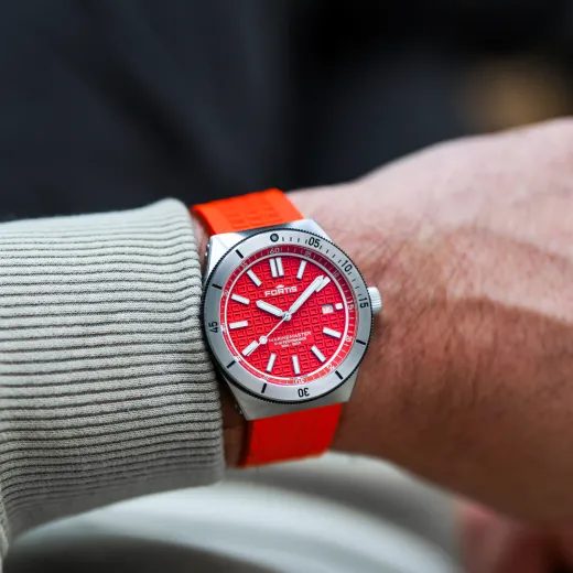 FORTIS MARINEMASTER M-40 AMBER ORANGE F8120024 - MARINEMASTER - ZNAČKY