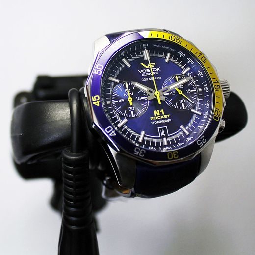 VOSTOK EUROPE N-1 ROCKET CHRONO LINE 6S21/2255253 - VOSTOK EUROPE - ZNAČKY