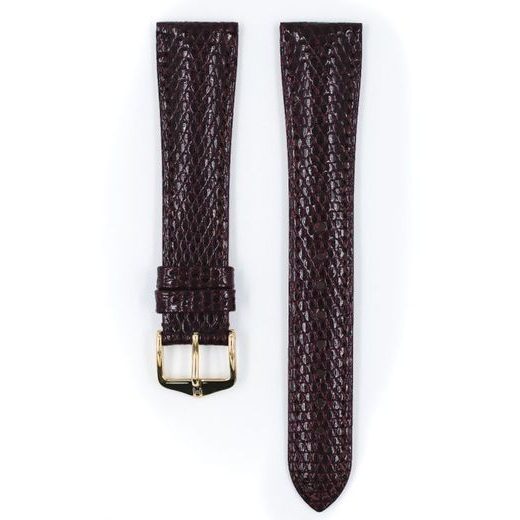 ŘEMÍNEK HIRSCH LONDON 1 LIZARD - VÍNOVÝ, LESK - REMIENKY - OSTATNÉ