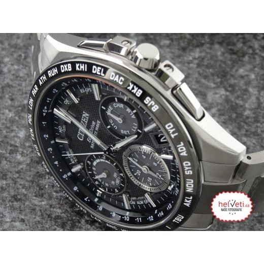 CITIZEN SATELLITE WAVE CC9015-54E - SUPER TITANIUM - ZNAČKY