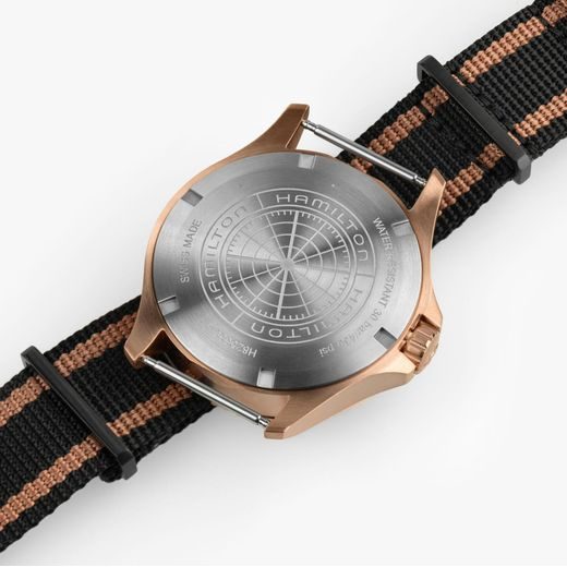 HAMILTON KHAKI NAVY SCUBA AUTOMATIC GMT BRONZE H82565930 - SCUBA - ZNAČKY