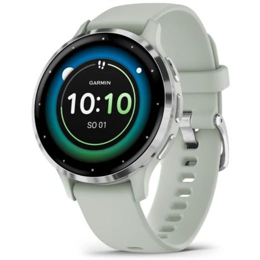 GARMIN VENU® 3S SILVER/SAGE GREY, SILICONE BAND 010-02785-01 - VENU - ZNAČKY