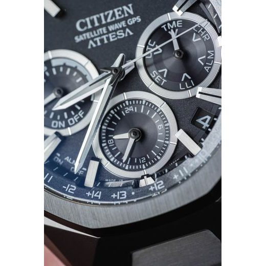 CITIZEN ATTESA SATELIT WAVE GPS CC4104-53E - SUPER TITANIUM - ZNAČKY
