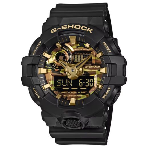 CASIO G-SHOCK GA-700CF-1AER CAMO A GOLD - G-SHOCK - ZNAČKY