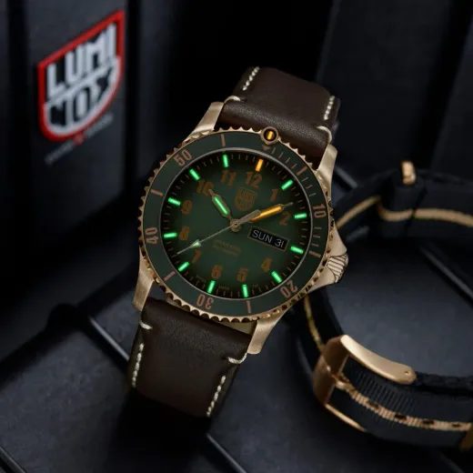 AUTOMATICKÉ ŠPORTOVÉ HODINKY LUMINOX BRONZE LIMITED EDITION XS.0936.SET - SEA - ZNAČKY