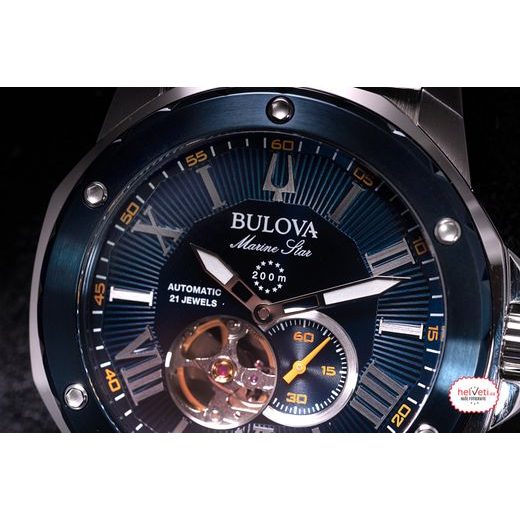 BULOVA MARINE STAR AUTOMATIC 98A302 - MARINE STAR - ZNAČKY