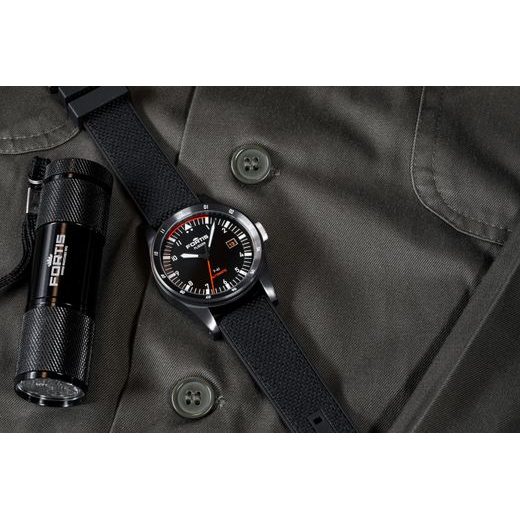 FORTIS FLIEGER F-41 WERK 7 MISSION BLACK LIMITED EDITION F4220030 - FLIEGER - ZNAČKY