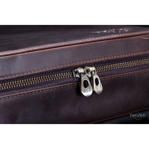 KOŽENÉ PUZDRO NA HODINKY HELVETI - BOXY NA HODINKY - OSTATNÉ