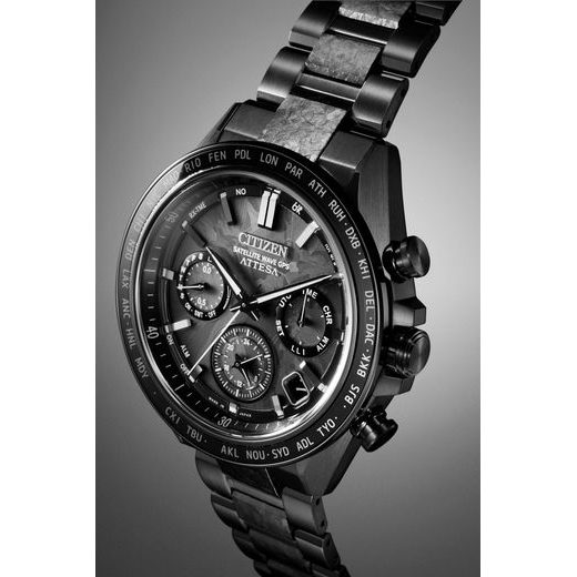 CITIZEN ATTESA SATELLITE WAVE GPS HAKUTO-R COLLABORATION LIMITED EDITION CC4067-66E - SUPER TITANIUM - ZNAČKY