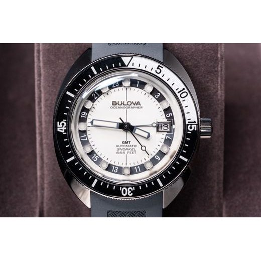 BULOVA OCEANOGRAPHER DEVIL DIVER GMT 98B407 - ARCHIVE SERIES - ZNAČKY