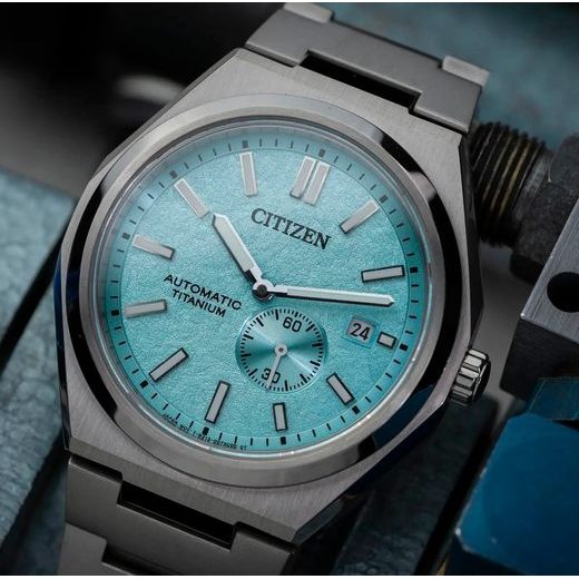CITIZEN SUPER TITANIUM AUTOMATIC SMALL SECONDS NJ0180-80M - SUPER TITANIUM - ZNAČKY