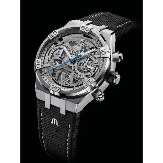 MAURICE LACROIX AIKON AUTOMATIC SKELETON CHRONOGRAPH AI6098-SS001-090-1 - AIKON - ZNAČKY