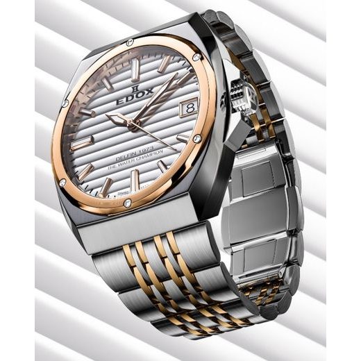 EDOX DELFIN THE ORIGINAL 1973 DATE – LADIES 50504-357RM-AIR - DELFIN - ZNAČKY