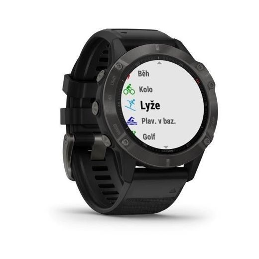 GARMIN FENIX6 PRO SAPPHIRE, GRAY/BLACK BAND (MAP/MUSIC) 010-02158-11 - ARCHÍV