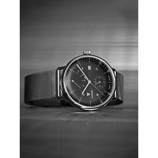 JUNKERS BAUHAUS POWER RESERVE 911.01.02.M - BAUHAUS AUTOMATIC - ZNAČKY