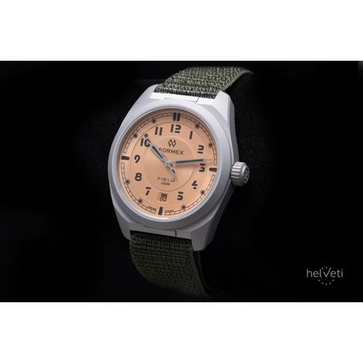 FORMEX FIELD AUTOMATIC GEN 2 GOLDEN HONEY NYLON-VELCRO KHAKI GREEN 0660.1.6585.877 - FIELD AUTOMATIC - ZNAČKY
