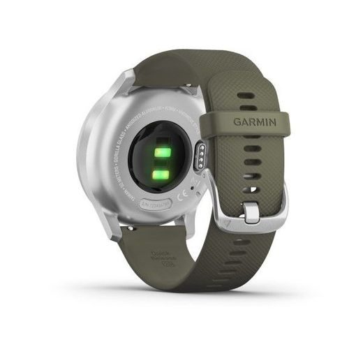 GARMIN VIVOMOVE3 STYLE, SILVER/GREEN BAND 010-02240-21 - VIVOMOVE3 STYLE - ZNAČKY