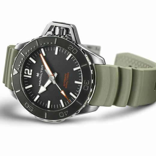 HAMILTON KHAKI NAVY FROGMAN AUTO H77825331 - KHAKI NAVY - ZNAČKY