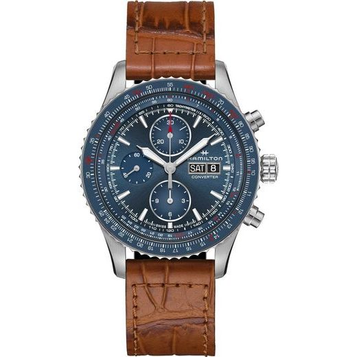 HAMILTON KHAKI AVIATION CONVERTER AUTO CHRONO H76746540 - KHAKI AVIATION - ZNAČKY