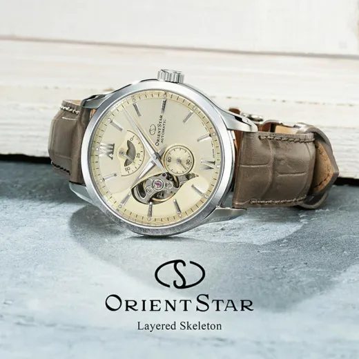 ORIENT STAR CONTEMPORARY LAYERED SKELETON RE-AV0B10G - CONTEMPORARY - ZNAČKY