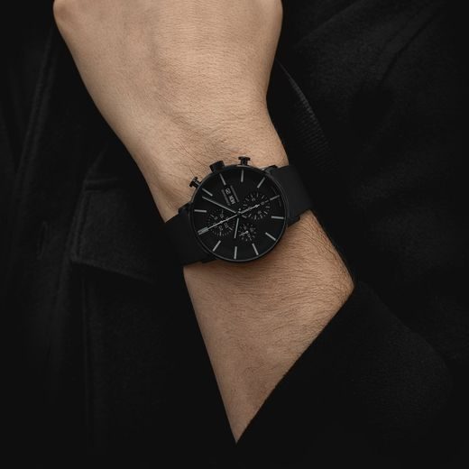 JUNGHANS FORM A CHRONOSCOPE EN 27/4371.03 - FORM A - ZNAČKY