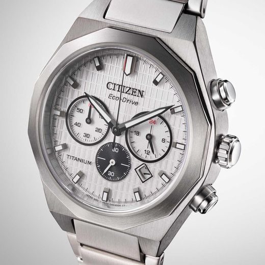 CITIZEN ZENSHIN SENKEI ECO-DRIVE SUPER TITANIUM CHRONO CA4690-51A - SUPER TITANIUM - ZNAČKY