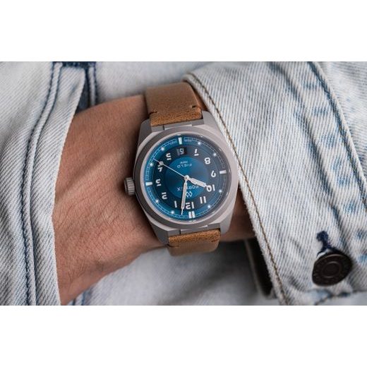 FORMEX FIELD AUTOMATIC GEN 2 DEEP BLUE LEONE BOLGHERI LEATHER STRAP 0660.1.6532.723 - FIELD AUTOMATIC - ZNAČKY