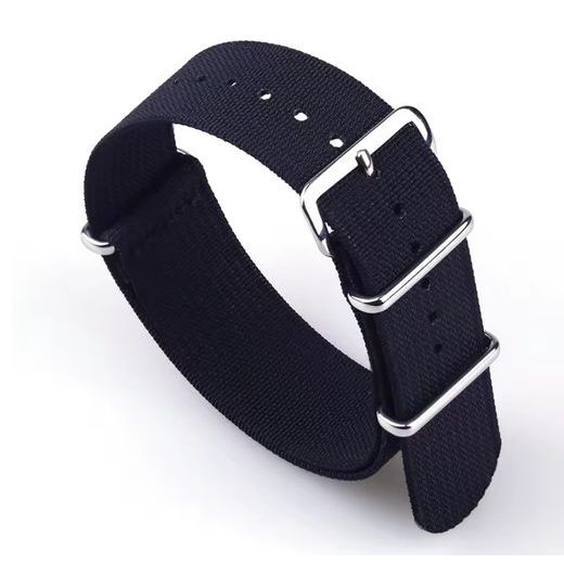 NATO REMIENOK ČIERNY 20 MM - REMIENKY - OSTATNÉ