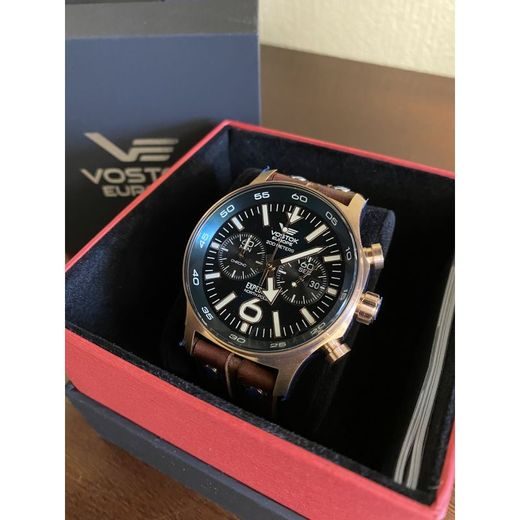 VOSTOK EUROPE EXPEDITON NORTH POLE-1 CHRONO LINE 6S21-595B645 - EXPEDITION NORTH POLE - ZNAČKY