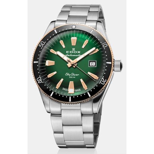 EDOX SKYDIVER DATE AUTOMATIC 80126-357RNM-VIR LIMITED EDITION - SKYDIVER - ZNAČKY